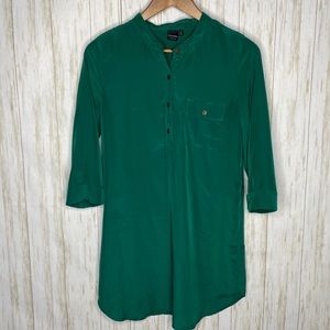 🍋 Innovation emerald green tunic top Medium